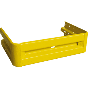 U - Stück Profil B, für Pfeiler, gelb, Stahl feuerverzinkt, 950 x 315 x 650mm Bild 1
