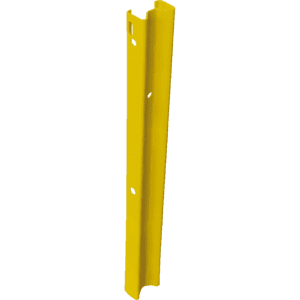 Sigma- Pfosten für Stahlschutzplanken, Typ B, zum Einrammen, gelb, 1900mm Bild 1