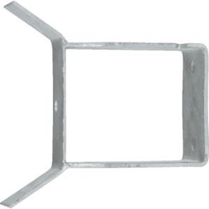Wandhalter kurz, zur Wandmontage von Stahlschutzplanken, Wandabstand 300mm Bild 1