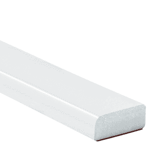 Knuffi Flächenschutzprofil Typ D, magnetisch, weiß, 1m Bild 1