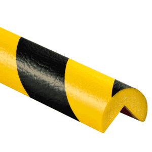Knuffi Eckschutzprofil Typ A, magnetisch, gelb / schwarz, 1m Bild 1
