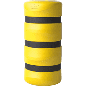 boplan® Kolom Protector KP 200, gelb, Ausschnitt Säulenmaß 200 x 200mm, Ø 520mm Bild 1