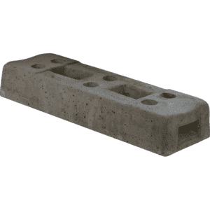 Schake Bauzaunfuß, für Bauzaun Profi und Light, Beton, 220x700x125mm, 36kg Bild 1