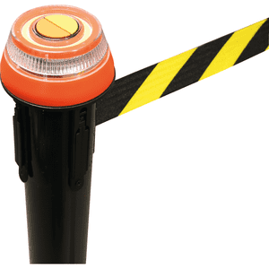Blinklicht für RS-GUIDESYSTEMS Absperrpfosten Dual, V2A, Indoor und Outdoor, 50mm Bild 1