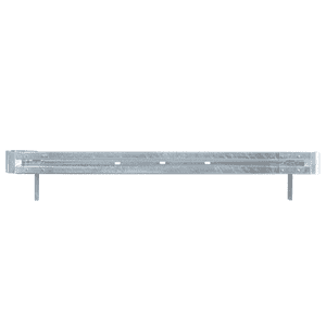 Starter- Set Stahlschutzplanken Typ B, zum Einrammen, Baulänge 4m Bild 1