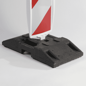 K.57 Fußplatte, K1, beidseitig griffbereit, m.Kombiöffnungen, PVC, 830 x 425 x 117mm Bild 4
