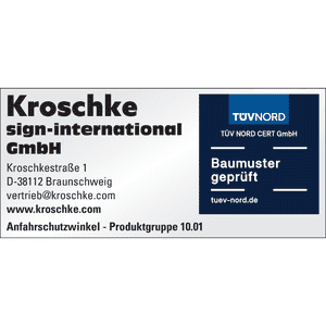 K.57 Anfahrschutzprofil, U-Form, z.Aufdübeln, gelb pulverbeschichtet, 160x400x160mm Bild 3