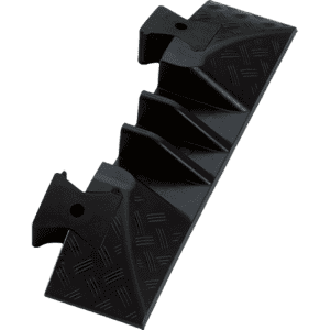 Endstück, für DEFENDER® Kabelbrücke III, schwarz, 605 x 140 x 75mm Bild 1