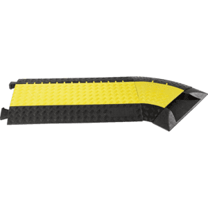 Endstück, für DEFENDER® Kabelbrücke Midi, schwarz, 530 x 125 x 50mm Bild 2