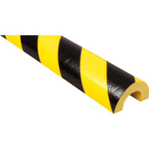 SHG Kabelbrücke, temporärer Einsatz, gelb/schwarz, PU-Schaum, Ausschnitt 36mm, 1m Bild 1
