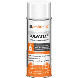 ambratec Intensivreinigungsspray Solvatec®, biologisch abbaubar, 400ml / Spraydose Bild 1