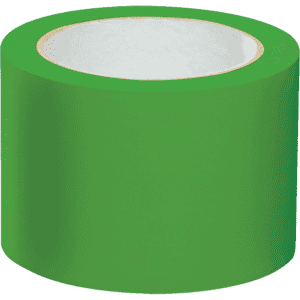 A.M.P.E.R.E. TRAFFIC TAPE Uni, grün, PVC, 50mm, 33m / Rolle Bild 1