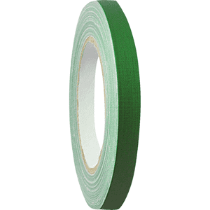 Gewebe- Klebeband, universell einsetzbar, wasserfest, grün, 15mm, 50m / Rolle Bild 1