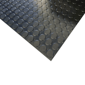 Bodenbelag COBAdot Nitril, schwarz, Nitrilgummi, 4,5mm, 1200mm, Meterware Bild 1