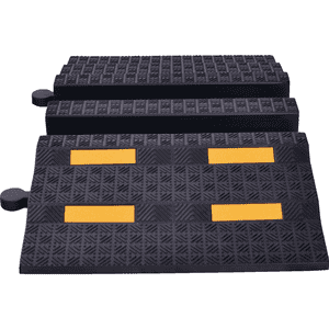 Kabelbrücke Maxi, vorübergeh.Schutz von Leitungen usw, schwarz, Gummi, 850x500x90mm Bild 2