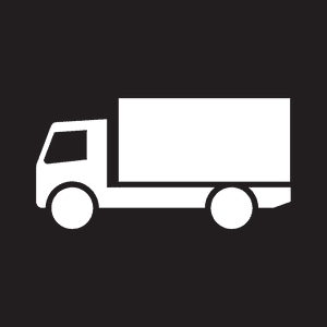 PREMARK® Bodenzeichen LKW, R12, zum Einbrennen, 750 x 200mm Bild 1