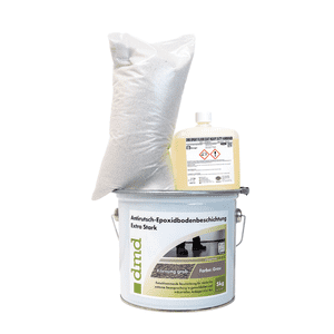Antirutsch- Epoxidbodenbeschichtung Extra Stark Körnung Grob, grau, 10kg Bild 4