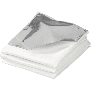 Löschdecke, mit 2 Handeingrifftaschen, Glasfasergewebe, 1800 x 1600mm Bild 1
