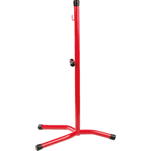 Feuerlöscher- Ständer, Aufbewahrung von 1 Gerät, für 4-12kg Löscher, rot, Stahl Bild 1