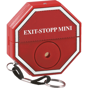 Exit- Stopp Mini, mit Sicherheitsverschraubung, 95dB, netzunabhängig Bild 1