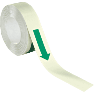 PERMALIGHT® power Klebeband, mit Richtungspfeilen, Folie, selbstklebend, 50mm, 25m/Rolle Bild 2