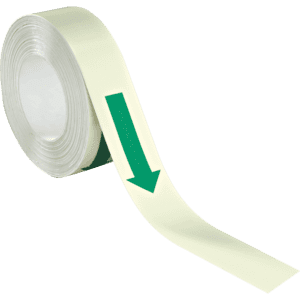 power Klebeband, nachleuchtend, Power-Folie, selbstklebend, 5 cm, 25 m/Rolle