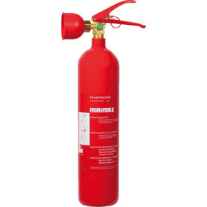 MINIMAX Kohlendioxidlöscher CS 2c, EN 3, Zulassungskennzeichen SP-121/09, 2kg Bild 1