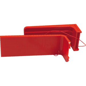 Auslösewinkel, Fluchtwegsicherung DEXCON, für Stangengriffe, rot, Kunststoff, 55-130mm Bild 1