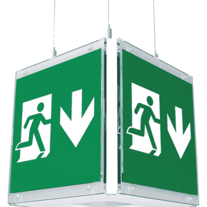 b-lite Seilabpendelungs-Set für CUBE-Lux Standard, zum Abhängen von der Decke, 3m Bild 1