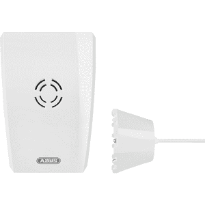 ABUS Smartvest Funk- Wassermelder, Sender und dem Sensor, 90dB, weiß, 87 x 37 x 120mm Bild 1