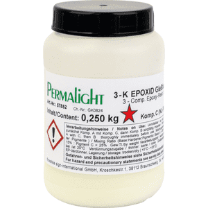 PERMALIGHT® power Gießharz-Bodenkennzeichnung, 3-Komponenten-Epoxid Gießharz, 1kg Bild 4