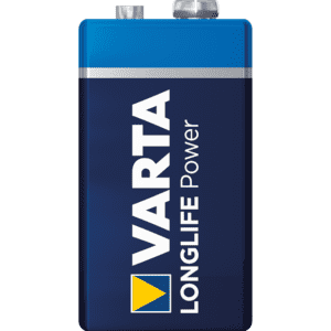 VARTA Alkali- Mangan- Batterie Block LONGLIFE Power (6LR61), 9V Bild 1