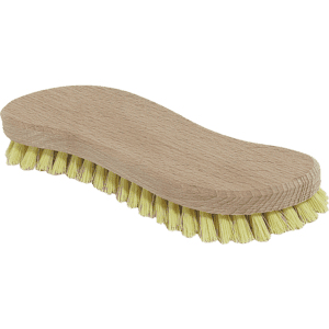 Scheuerbürste, Naßreinigung per Hand, S-Form, Kunstfibre, Holz, ohne Bart, 20cm, 10 / Verpackungseinheit Bild 1