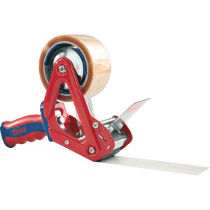 tesa® 6400 Handabroller COMFORT, verdecktes Messer, verstellbare Rollenbremse Bild 1