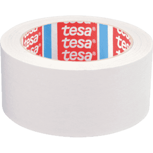 tesa® Klebeband 4313 PV10, weiß, basiert auf Papier, 50 mm, 6 Rollen /  Verpackungseinheit