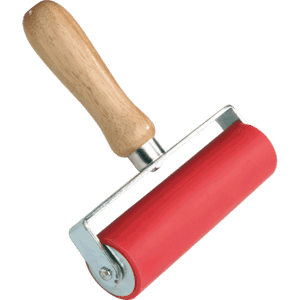 Profilandruckrolle, für Beläge, zum Verkleben von Bodenbelägen, Breite 100mm, Ø 50mm Bild 1