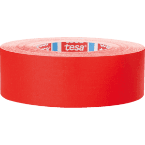 tesaband® 4651 Premium Gewebeband, stark klebend, rot, 50mm, 50m / Rolle Bild 1