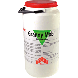 ambratec Granny Mobil, Ölbinder-Granulat, für Flüssigkeiten, hohe Ergiebigkeit, 2 kg Bild 1