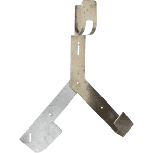 Ringhalter, für Rettungsringe, DIN 14145-B, Aluminium, 700 x 700 x 300mm Bild 1