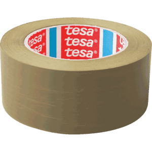 tesa® Premium-Verpackungsklebeband 60422, braun, PVC, 50mm, 66m/Rolle, 6 / Verpackungseinheit Bild 1