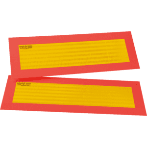 Heckmarkierung, ECE 70.01, für Anhänger und Auflieger, 570x197x0,5mm, 2 / Verpackungseinheit Bild 1