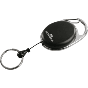 DURABLE Aufrollmechanismus Jojo Style, für Namensschilder, mit LED, schwarz, 5 / Verpackungseinheit Bild 1