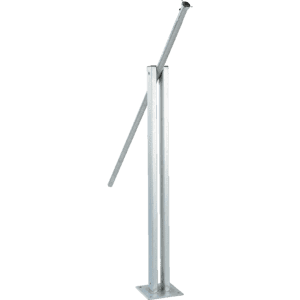 Kippständer für Flachdächer, zum Aufdübeln, Stahl, 250 x 1500 x 250mm, 19kg Bild 3
