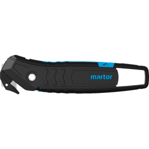 MARTOR Sicherheitsmesser SECUMAX 350, schwarz / blau, Kunststoff, 37g Bild 1