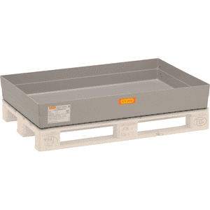 CEMO GFK- Auffangwanne 150, ohne Gitterrost, Kunststoff(GFK), 1200 x 800 x 165mm, 9kg Bild 2