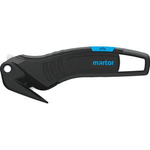 MARTOR Sicherheitsmesser SECUMAX 320, schwarz / blau, Kunststoff, 47g Bild 1