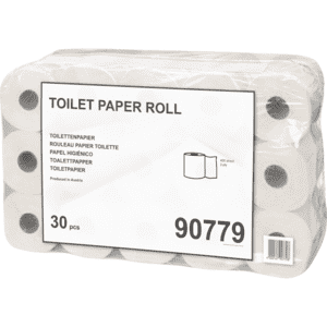 Toilettenpapier T4, 2-lagig, weiß, Tissue, geprägt, 30 / Verpackungseinheit Bild 1