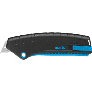 MARTOR Sicherheitsmesser SECUNORM MIZAR 125001.02, blau / schwarz, Kunststoff, 59g Bild 1
