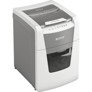 LEITZ IQ Autofeed Small Office 100, Sicherheitsstufe P4, weiß, 12kg, 365x530x430mm Bild 1