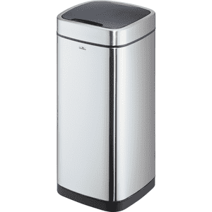 DURABLE Sensor Abfalleimer NO TOUCH 35L, silber, Edelstahl Bild 1